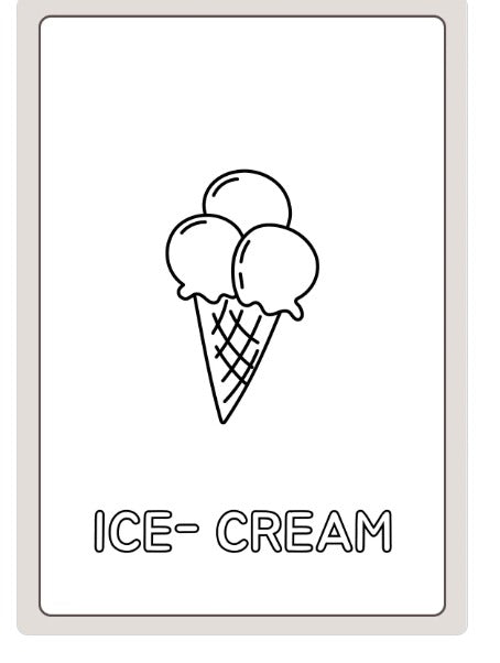Nouns Colouring Book