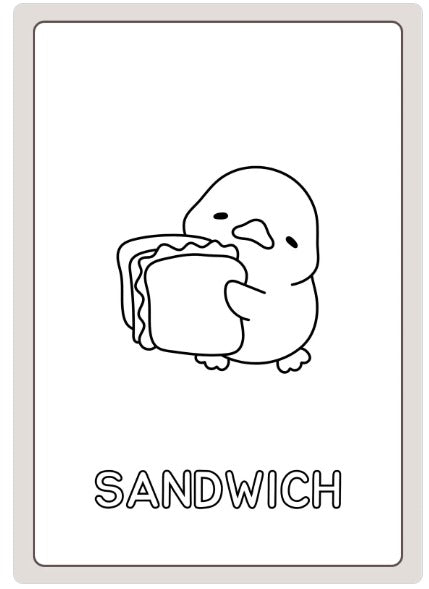 Nouns Colouring Book