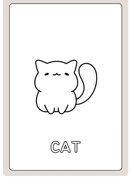 Nouns Colouring Book